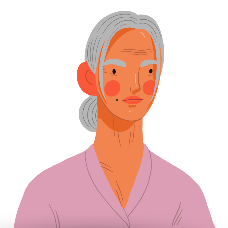 Elderly woman